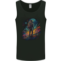 An Astronaut on an Alien Planet Spaceman Mens Vest Tank Top Black