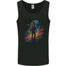 An Astronaut on an Alien Planet Spaceman Mens Vest Tank Top Black