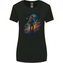 An Astronaut on an Alien Planet Spaceman Womens Wider Cut T-Shirt Black