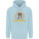 An Australian Shepherd Dog Childrens Kids Hoodie Light Blue
