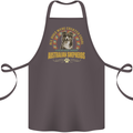 An Australian Shepherd Dog Cotton Apron 100% Organic Dark Grey
