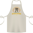 An Australian Shepherd Dog Cotton Apron 100% Organic Natural