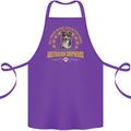 An Australian Shepherd Dog Cotton Apron 100% Organic Purple