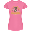 An Australian Shepherd Dog Womens Petite Cut T-Shirt Azalea