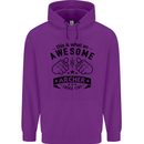 An Awesome Archer Looks Like Archery Childrens Kids Hoodie Purple