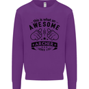 An Awesome Archer Looks Like Archery Kids Sweatshirt Jumper Purple