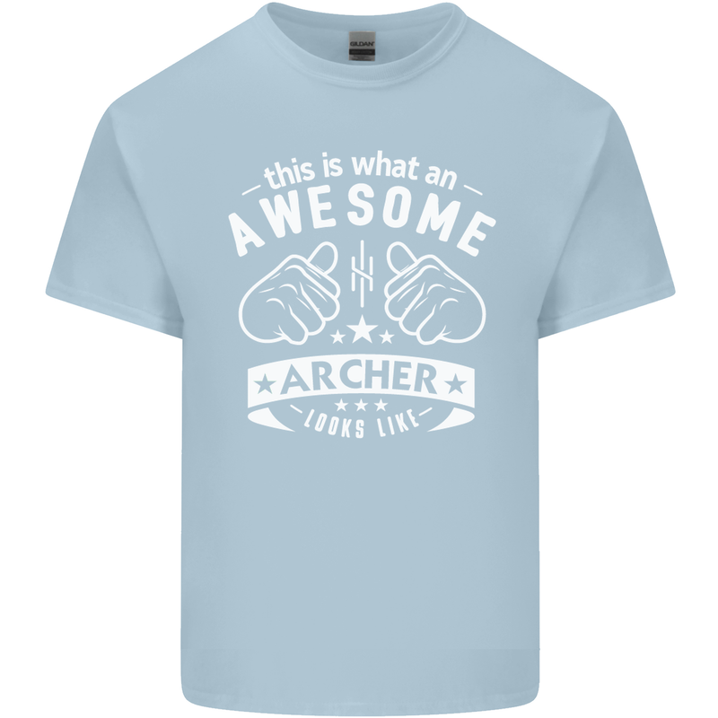 An Awesome Archer Looks Like Archery Kids T-Shirt Childrens Light Blue