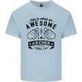 An Awesome Archer Looks Like Archery Kids T-Shirt Childrens Light Blue