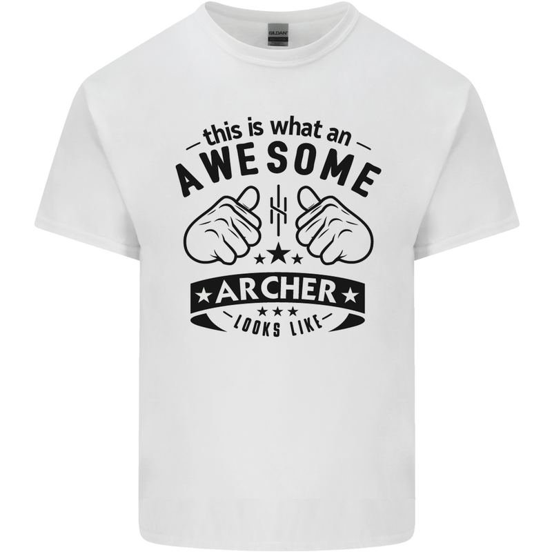 An Awesome Archer Looks Like Archery Kids T-Shirt Childrens White