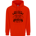 An Awesome Archer Looks Like Archery Mens 80% Cotton Hoodie Bright Red