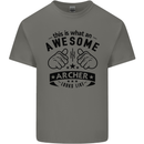 An Awesome Archer Looks Like Archery Mens Cotton T-Shirt Tee Top Charcoal