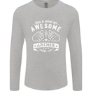 An Awesome Archer Looks Like Archery Mens Long Sleeve T-Shirt Sports Grey