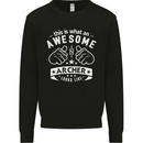 An Awesome Archer Looks Like Archery Mens Sweatshirt Jumper Black