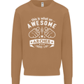 An Awesome Archer Looks Like Archery Mens Sweatshirt Jumper Caramel Latte