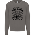 An Awesome Archer Looks Like Archery Mens Sweatshirt Jumper Charcoal
