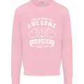 An Awesome Archer Looks Like Archery Mens Sweatshirt Jumper Light Pink