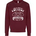 An Awesome Archer Looks Like Archery Mens Sweatshirt Jumper Maroon