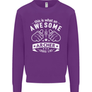 An Awesome Archer Looks Like Archery Mens Sweatshirt Jumper Purple
