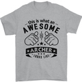 An Awesome Archer Looks Like Archery Mens T-Shirt Cotton Gildan Sports Grey