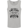 An Awesome Archer Looks Like Archery Mens Vest Tank Top Sports Grey