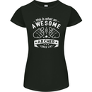 An Awesome Archer Looks Like Archery Womens Petite Cut T-Shirt Black