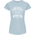 An Awesome Archer Looks Like Archery Womens Petite Cut T-Shirt Light Blue