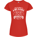 An Awesome Archer Looks Like Archery Womens Petite Cut T-Shirt Red