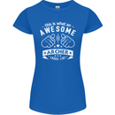 An Awesome Archer Looks Like Archery Womens Petite Cut T-Shirt Royal Blue