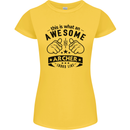 An Awesome Archer Looks Like Archery Womens Petite Cut T-Shirt Yellow