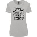 An Awesome Archer Looks Like Archery Womens Wider Cut T-Shirt Sports Grey