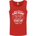 An Awesome Assistant Looks Like Mens Vest Tank Top Red