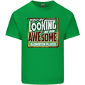 An Awesome Badminton Kids T-Shirt Childrens Irish Green