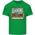 An Awesome Badminton Mens Cotton T-Shirt Tee Top Irish Green