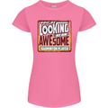 An Awesome Badminton Womens Petite Cut T-Shirt Azalea