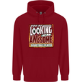 An Awesome Basketball Player Childrens Kids Hoodie Red