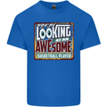 An Awesome Basketball Player Kids T-Shirt Childrens Royal Blue