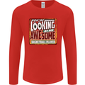 An Awesome Basketball Player Mens Long Sleeve T-Shirt Red