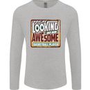 An Awesome Basketball Player Mens Long Sleeve T-Shirt Sports Grey