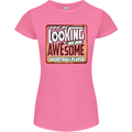 An Awesome Basketball Player Womens Petite Cut T-Shirt Azalea