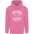 An Awesome Beautician Looks Like Mens 80% Cotton Hoodie Azelea
