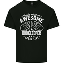 An Awesome Bookkeeper Looks Like Mens Cotton T-Shirt Tee Top Black