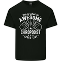 An Awesome Chiropodist Looks Like Mens Cotton T-Shirt Tee Top Black