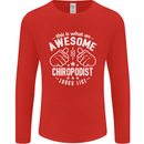 An Awesome Chiropodist Looks Like Mens Long Sleeve T-Shirt Red
