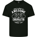 An Awesome Chiropractor Looks Like Mens Cotton T-Shirt Tee Top Black