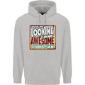 An Awesome Christian Christianity Childrens Kids Hoodie Sports Grey