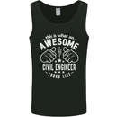 An Awesome Civil Engineer Looks Like Mens Vest Tank Top Black