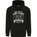 An Awesome Coach Looks Like Golf Tennis Childrens Kids Hoodie Black
