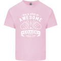 An Awesome Coach Looks Like Golf Tennis Kids T-Shirt Childrens Light Pink