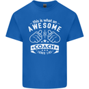 An Awesome Coach Looks Like Golf Tennis Kids T-Shirt Childrens Royal Blue