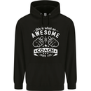 An Awesome Coach Looks Like Golf Tennis Mens 80% Cotton Hoodie Black